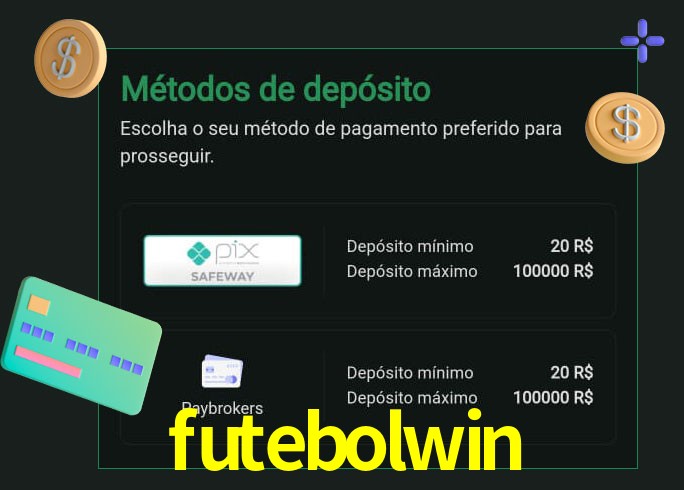 O cassino futebolwin oferece uma grande variedade de métodos de pagamento